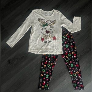 Size 7/8 Christmas matching set